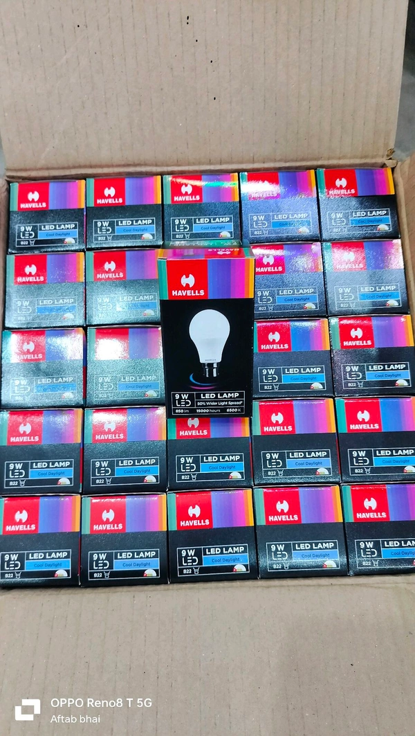 Havells  9 W LED BULB HAVELLS Pack Off 4 - White, 9W