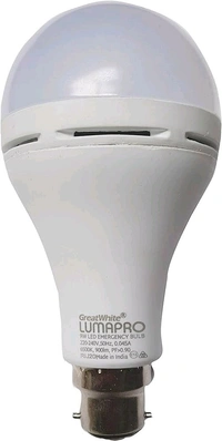 GreatWhite  Emergency LED BULB 9W Ac/Dc GreatWhite  - White, 9W