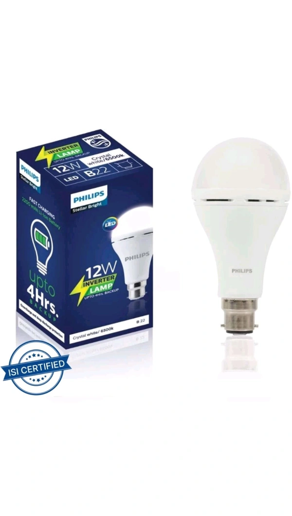 Philips  Emergency LED BULB 9W AC/DC  - White, 12W