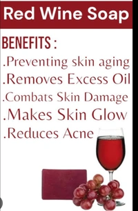 Red wine Handmade organic Soap