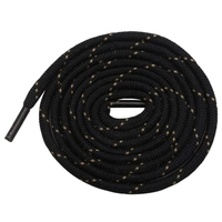GRAH SANGRAH® (2 Pair) (1 Pair Per Single Color) Shoes Laces Athletic Shoelaces For Sport/Running Shoes Shoe Strings - 120 CM, Black - Black Gree