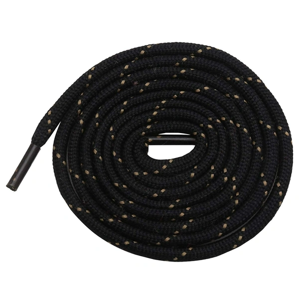 GRAH SANGRAH® (2 Pair) (1 Pair Per Single Color) Shoes Laces Athletic Shoelaces For Sport/Running Shoes Shoe Strings - 120 CM, Black - Black Gree