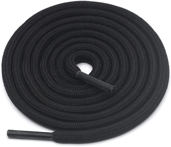 GRAH SANGRAH® 2 Pair (1 Pair Per Single Color) Unisex Shoes Laces For Sport, Running Casual Gym Shoelaces - 120 CM, Black-Light Brown