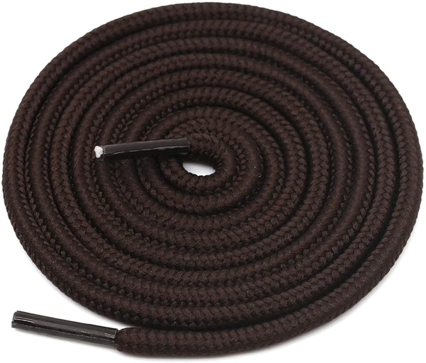 GRAH SANGRAH® 3 Pair (1 Pair Per Single Color) Unisex Shoes Laces For Sport, Running Casual Gym Shoelaces - 120 CM, D.Brown-Grey-White