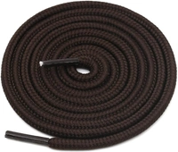 GRAH SANGRAH® 2 Pair (1 Pair Per Single Color) Unisex Shoes Laces For Sport, Running Casual Gym Shoelaces - 120 CM, Black _ Brown