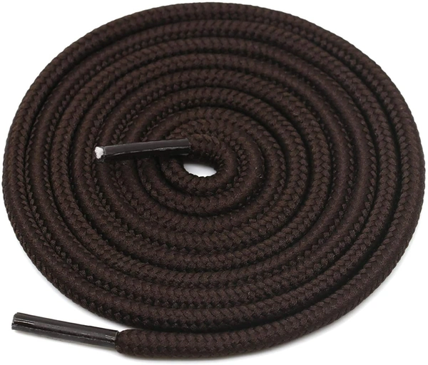 GRAH SANGRAH® 2 Pair (1 Pair Per Single Color) Unisex Shoes Laces For Sport, Running Casual Gym Shoelaces - 120 CM, Black _ Brown