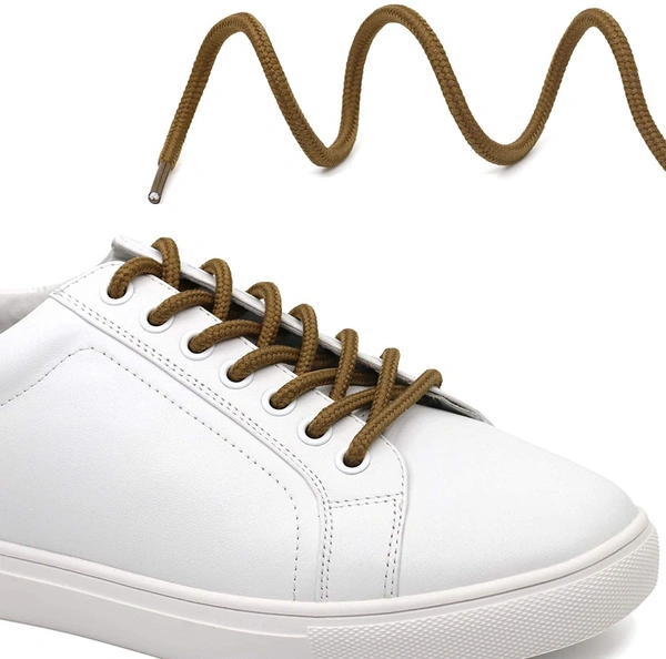 GRAH SANGRAH® (2 Pair) Shoelaces For Thick Round Climbing, Hiking, Boot, Running, Sport Shoes Laces - 120 CM, Leather