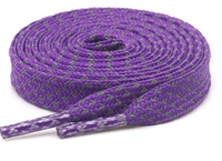 GRAH SANGRAH® (2 Pair (1 Pair Per Single Color) Reflective Unisex Shoelaces For Sport, Running Casual Shoes - 120 CM, Purple-Pink