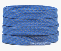 GRAH SANGRAH® (2 Pair) Reflective Flat Shoelaces For Sport, Running Casual Shoes - 120 CM, Blue