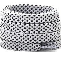 GRAH SANGRAH® (2 Pair) Flat Unisex Colorful Twill Shoelaces For GYM, Sport, Running Or Casual Shoelaces - 120 CM, White