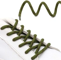 GRAH SANGRAH® (2 Pair) Shoes Laces Athletic Shoelaces For Sport/Running Shoes Shoe Strings - 120 CM, Army Green