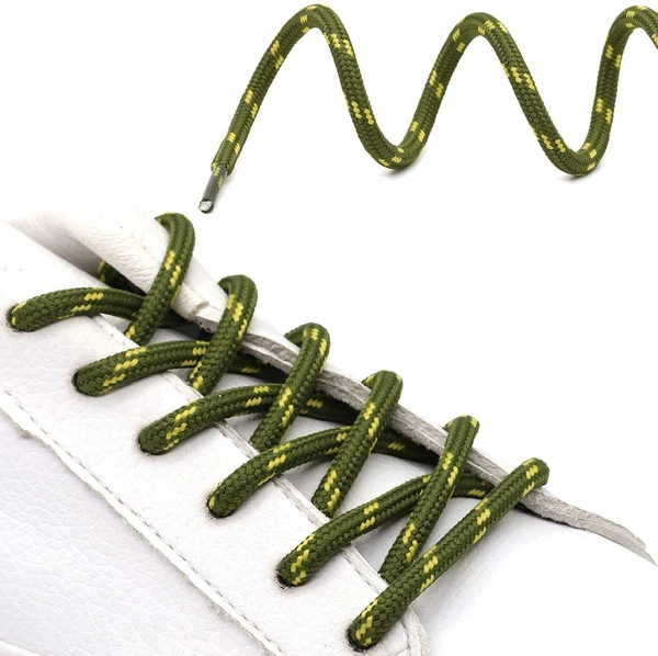 GRAH SANGRAH® (2 Pair) Shoes Laces Athletic Shoelaces For Sport/Running Shoes Shoe Strings - 120 CM, Dell