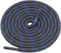 GRAH SANGRAH® (3 Pair) (1 Pair Per Single Color) Shoes Laces Athletic Shoelaces For Sport/Running Shoes Shoe Strings - 120 CM, Grey Blue _ Light Brown _ Navy