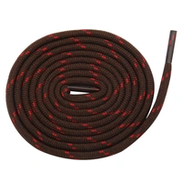GRAH SANGRAH® (2 Pair) (1 Pair Per Single Color) Shoes Laces Athletic Shoelaces For Sport/Running Shoes Shoe Strings - 120 CM, Black-Brown Red