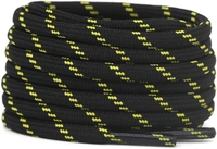 GRAH SANGRAH® (2 Pair) Shoes Laces Athletic Shoelaces For Sport/Running Shoes Shoe Strings - 120 CM, Black Yellow