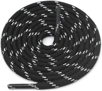 GRAH SANGRAH® (3 Pair) (1 Pair Per Single Color) Shoes Laces Athletic Shoelaces For Sport/Running Shoes Shoe Strings - 120 CM, Black White / Camel / Black Yellow