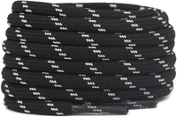 GRAH SANGRAH® (2 Pair) Shoes Laces Athletic Shoelaces For Sport/Running Shoes Shoe Strings - 120 CM, Black White