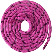 GRAH SANGRAH® (2 Pair) (1 Pair Per Single Color) Shoes Laces Athletic Shoelaces For Sport/Running Shoes Shoe Strings - 120 CM, Grey - Hot Pink