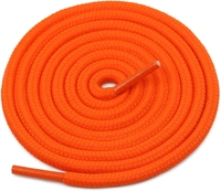 GRAH SANGRAH® 2 Pair (1 Pair Per Single Color) Unisex Shoes Laces For Sport, Running Casual Gym Shoelaces - 120 CM, Orange - Olive