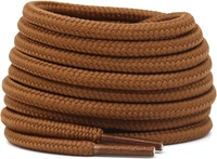 GRAH SANGRAH® (2 Pair) Shoelaces For Thick Round Climbing, Hiking, Boot, Running, Sport Shoes Laces - 120 CM, Tan