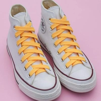 GRAH SANGRAH® 2 Pair | 1 Pair 120 CM | 1 Pair 150 CM| Flat, Sport or Gym Sneaker Shoelace - 120 or 150 CM, Golden Dream