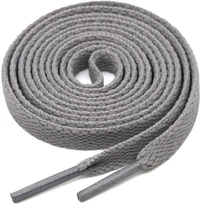 GRAH SANGRAH® 3 Pair (1 Pair Per Single Color) Flat Shoe Lace For Running, Sport Or Gym Shoelace - 120 CM, Yellow-Grey-Sky