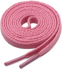 GRAH SANGRAH® 3 Pair (1 Pair Per Single Color) Flat Shoe Lace For Running, Sport Or Gym Shoelace - 150 CM, Grey-Pink-Sky