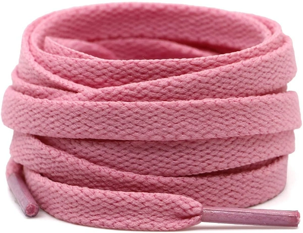 GRAH SANGRAH® 2 Pair | 1 Pair 120 CM | 1 Pair 150 CM| Flat, Sport or Gym Sneaker Shoelace - 120 or 150 CM, Pink