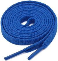 GRAH SANGRAH® 3 Pair (1 Pair Per Single Color) Flat Shoe Lace For Running, Sport Or Gym Shoelace - 120 CM, Yellow-Grey-Blue