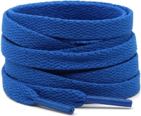 GRAH SANGRAH® (2 Pair Flat Shoelaces For Athletic Running Sneakers Shoes Boot Strings - 150 CM, Blue
