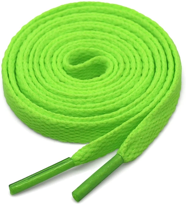GRAH SANGRAH® 3 Pair (1 Pair Per Single Color) Flat Shoe Lace For Running, Sport Or Gym Shoelace - 120 CM, Fluorescent_ Maroon_ White