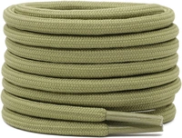 GRAH SANGRAH® (2 Pair) Shoelaces For Thick Round Climbing, Hiking, Boot, Running, Sport Shoes Laces - 120 CM, Olive