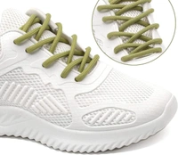 GRAH SANGRAH® (2 Pair) Shoelaces For Thick Round Climbing, Hiking, Boot, Running, Sport Shoes Laces - 120 CM, Olive