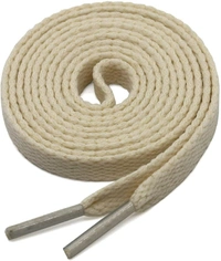 GRAH SANGRAH® 3 Pair (1 Pair Per Single Color) Flat Shoe Lace For Running, Sport Or Gym Shoelace - 150 CM, Yellow / Grey / Beige