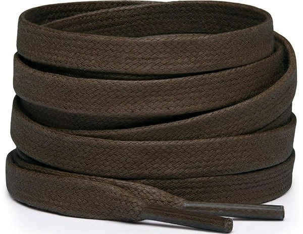 GRAH SANGRAH® 2 Pair | 1 Pair 120 CM | 1 Pair 150 CM| Flat, Sport or Gym Sneaker Shoelace - 120 or 150 CM, Dark Brown