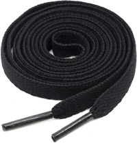 GRAH SANGRAH® (2 Pair) Flat Shoe Lace For Running, Sport Or Gym Shoelace - 120 CM, Beige-Black