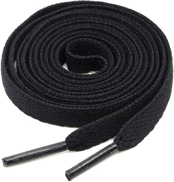 GRAH SANGRAH® 3 Pair (1 Pair Per Single Color) Flat Shoe Lace For Running, Sport Or Gym Shoelace - 150 CM, Moon Light_ Navy_ Black