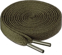 GRAH SANGRAH® (2 Pair) Flat Shoe Lace For Running, Sport Or Gym Shoelace - 150 CM, Red Army Green