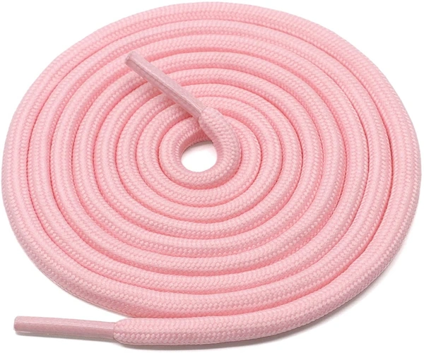 GRAH SANGRAH® 2 Pair (1 Pair Per Single Color) Unisex Shoes Laces For Sport, Running Casual Gym Shoelaces - 120 CM, Olive-Pink