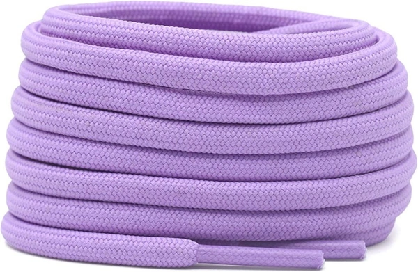 GRAH SANGRAH® (2 Pair) Shoelaces For Thick Round Climbing, Hiking, Boot, Running, Sport Shoes Laces - 120 CM, Purple