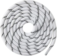 GRAH SANGRAH® (2 Pair) (1 Pair Per Single Color) Shoes Laces Athletic Shoelaces For Sport/Running Shoes Shoe Strings - 120 CM, White-Grey Black