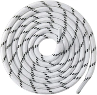 GRAH SANGRAH® (2 Pair) (1 Pair Per Single Color) Shoes Laces Athletic Shoelaces For Sport/Running Shoes Shoe Strings - 120 CM, White Black - Coffee White