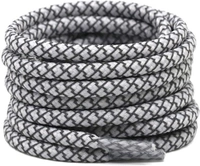 GRAH SANGRAH® (2 Pair) Round Shoelaces For Sport, Running Casual Shoes Laces - 120 CM, White