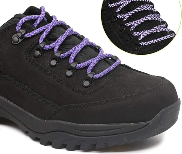 GRAH SANGRAH® (2 Pair) Round Shoelaces For Sport, Running Casual Shoes Laces - 120 CM, Purple