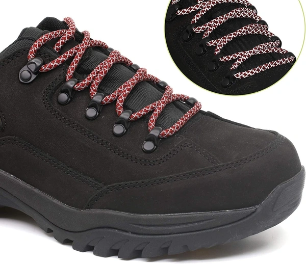 GRAH SANGRAH® (2 Pair) Round Shoelaces For Sport, Running Casual Shoes Laces - 120 CM, Maroon