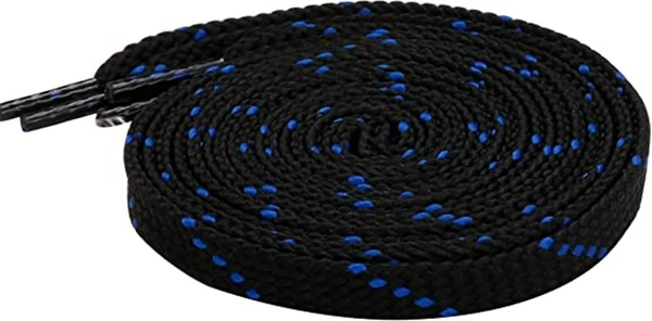 GRAH SANGRAH® 1 Pair FLAT | 1 Pair Round | Unisex Shoe Lace for Running, Sport or Gym Shoelace (2 Pair | 120 CM) - 120 CM, Black