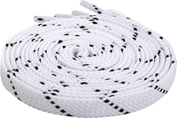 GRAH SANGRAH Flat Shoelace | 2 Pair (1 Pair Per Single Color) Unisex Shoelaces for Sport, Running Casual Shoes - 150 CM, White Black_ Blue