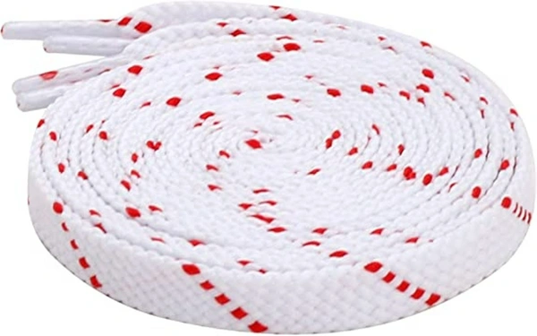 GRAH SANGRAH® 1 Pair FLAT | 1 Pair Round | Unisex Shoe Lace for Running, Sport or Gym Shoelace (2 Pair | 120 CM) - 120 CM, White