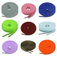 GRAH SANGRAH® 1 Pair FLAT | 1 Pair Round | Unisex Shoe Lace for Running, Sport or Gym Shoelace (2 Pair | 120 CM) - 120 CM, Blue