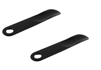 GRAH SANGRAH® Stylish Plastic Shoe Horns (Pack of 3 Pcs) - Free Size, Multi Color